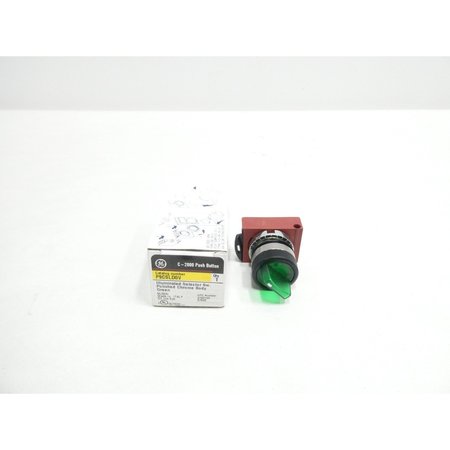 Ge Green 2 Pos Illuminated Selector Switch P9CSLD0V